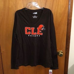NFL Licensed Cleveland Browns Long Sleeve